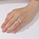 [DIA-0.3ct] Half Bridge Ring  RJUM4080L