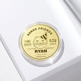 [KAKAKO FRIENDS] 24K Happy Lion Coin 0.2 g ZFGM2025-1