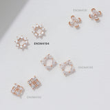 Effect Flower Earrings ENOM4194