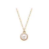 Twist Pearl Necklace NOOS4034