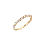 14k Gold 1.5mm Stone Bright Ring RHOM4010