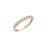 14k Gold 2mm Stone Bright Ring RHOM4011