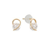 Simple Ques Round Earrings ECOM4585