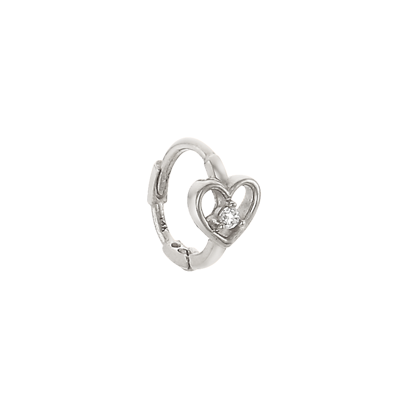 Heart Point Single Hoop EETM4486