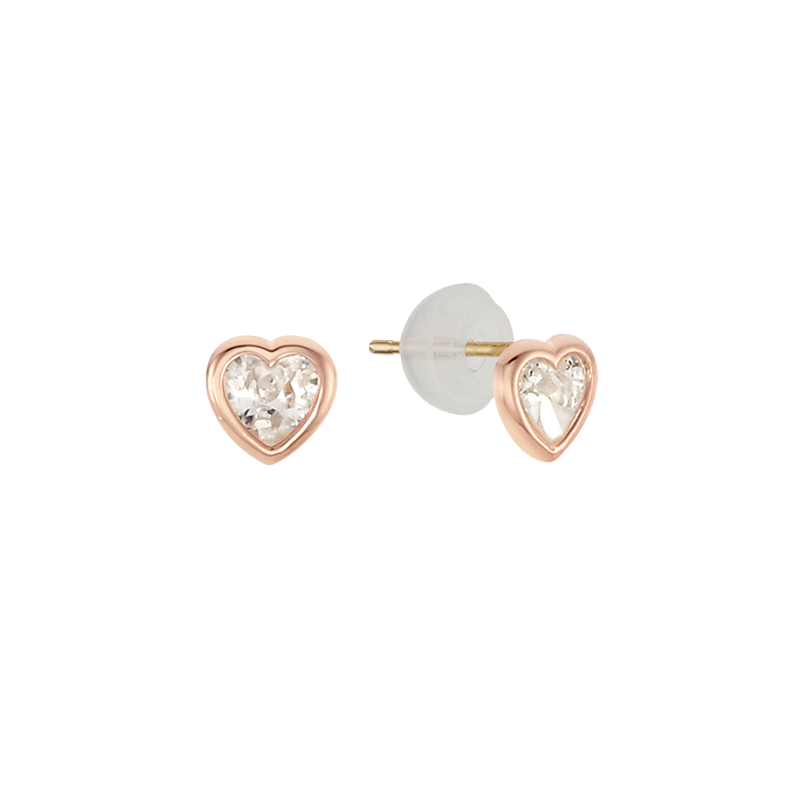 Essential Heart Stud Earrings EJCM4085