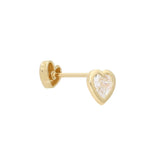 Bezel Heart Piercing ECPM4173