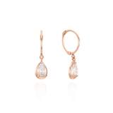 Evening Pear Hoop Earrings EONS4041