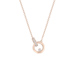 Lab Grown Diamond Duo Link Necklace NNKS4019L