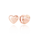 Basic Heart Hoop Earrings EMSS4816