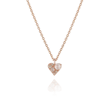 Natural Diamond Heart Necklace NJUM4040