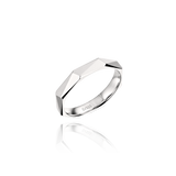 Triangle Cutting Couples Ring for Women RRIC1162