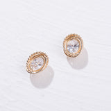 Frame In Stud Earrings EJCM4269