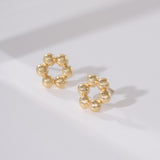 Le Angle Ball Stud Earrings EAMM0565