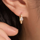 Hype Huggie Earrings EOOM4361
