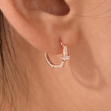 Reprin Huggie Earrings EOOM4354