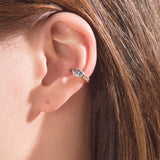 Indelie Oval Ear Cuff EJUM4059