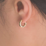 Hollow Small Hoop Earrings ERIM4076