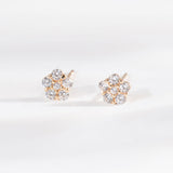 Pamela Flower Stud Earrings ENOM4100