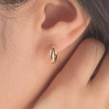 Hollow Small Hoop Earrings ERIM4076