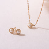 Twiny Akoya Pearl Earrings EMSS4105