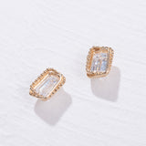 Frame Out Stud Earrings EJCM4270