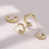 Hollow Small Hoop Earrings ERIM4076