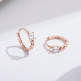 Bold Chain Delphi Huggie Hoops ETRM4347