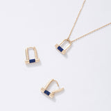 Noi Arch Blue Necklace NLKS4182