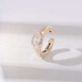 Indelie Oval Ear Cuff EJUM4059