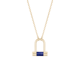 Noi Arch Blue Necklace NLKS4182