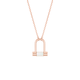 Noi Arch White Necklace NLKS4184