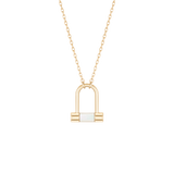 Noi Arch White Necklace NLKS4184